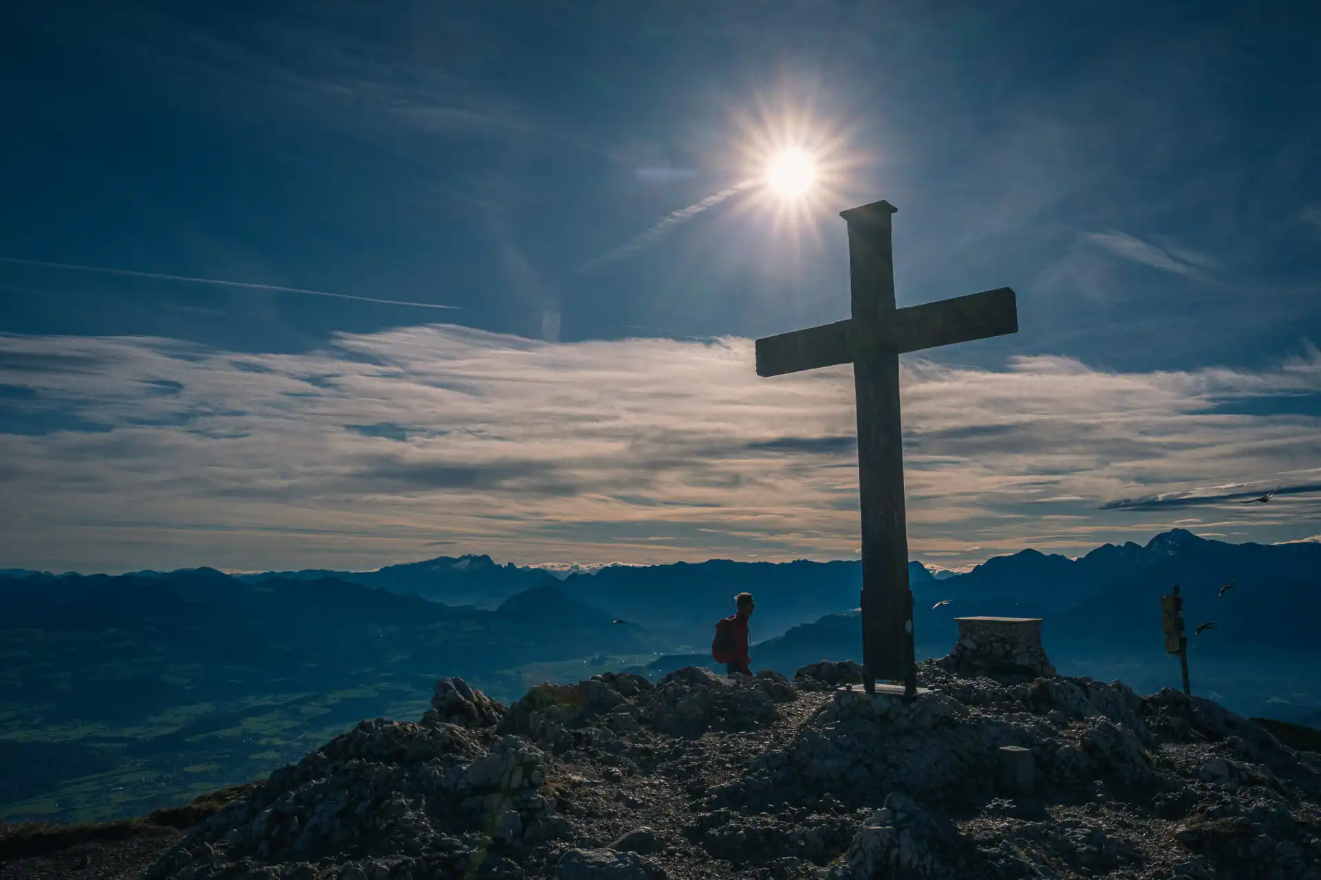 berchtesgadener hochthron summit cross 01