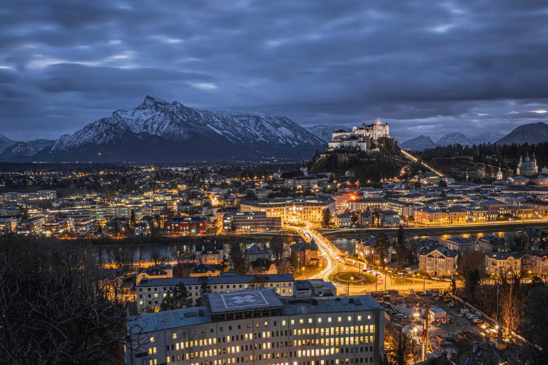 fortress view kapuzinerberg blue hour 01