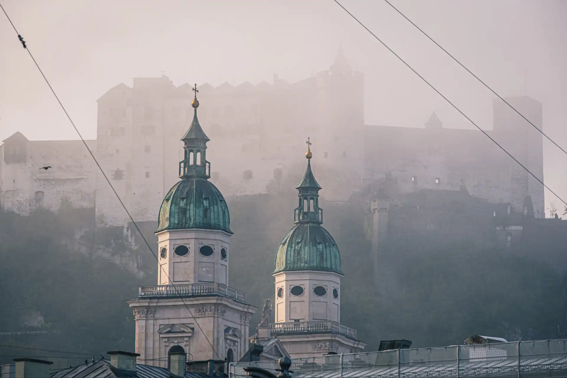 hohensalzburg fortress cathedral fog 01