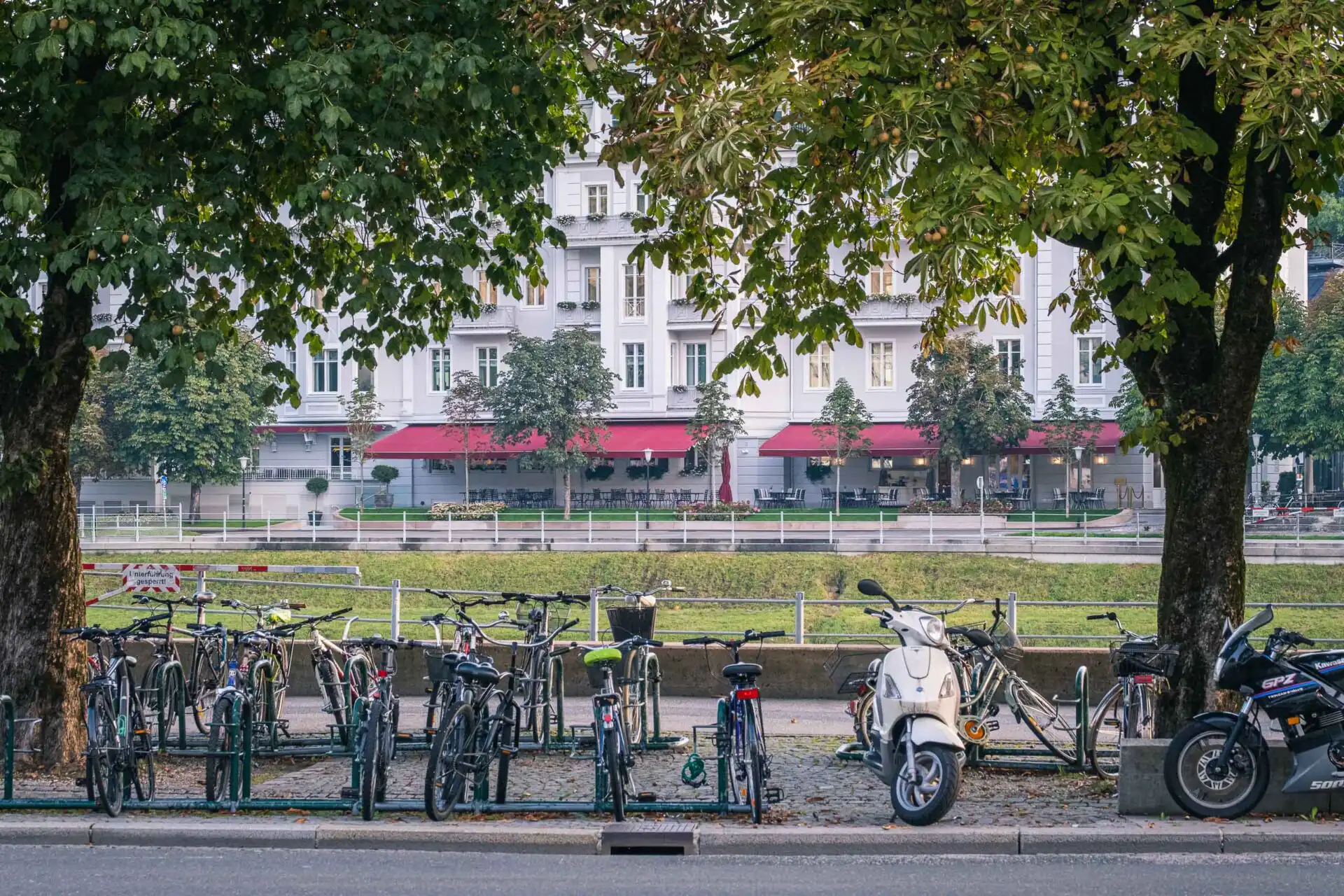 hotel sacher salzburg bike parking schwarzstrasse 01