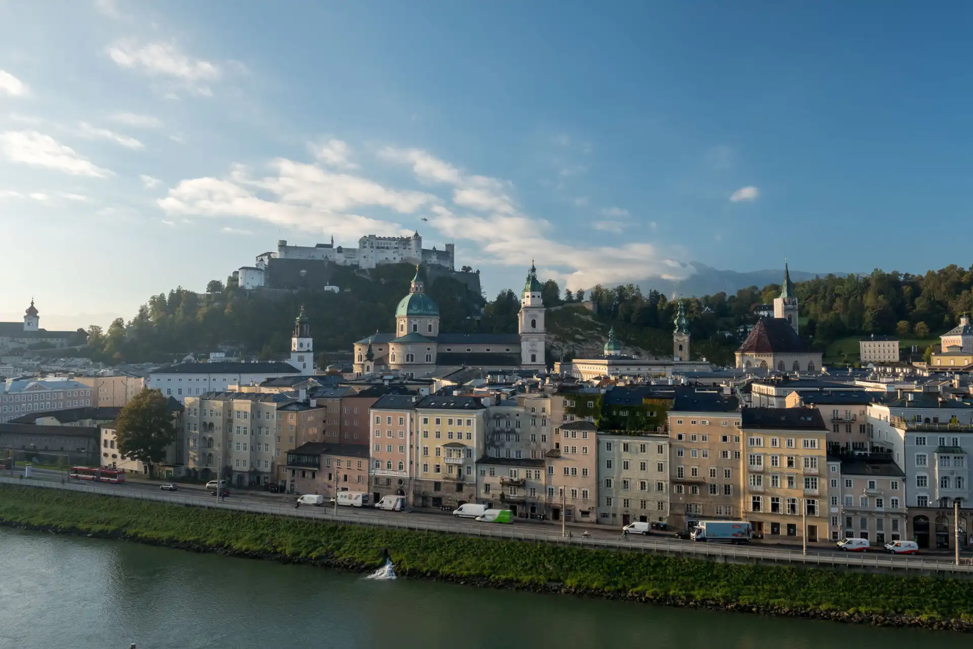 salzburg altstadt fortress salzach panorama 01