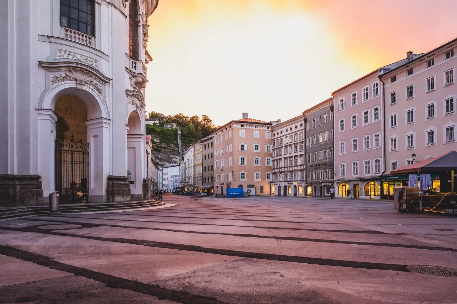 universitatsplatz kollegienkirche sunset 01